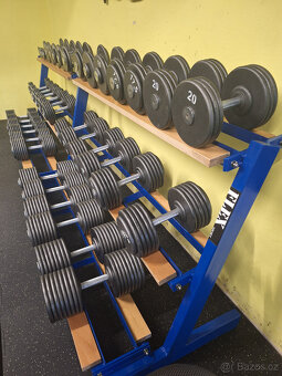 Stojan pro jednoruční činky- NOVÝ - 5