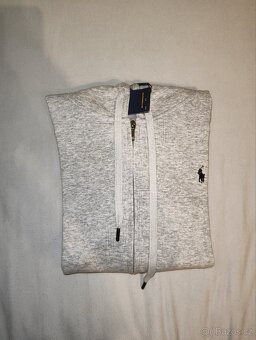 Nová pánská mikina Polo Ralph Lauren - šedá, velikost S - 5
