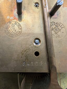 Nástěnné hodiny Gustav Becker - 5