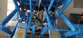 Nůžkový zvedák na podlahu,nebo do podlahy ,nosnost 3.500 kg - 5