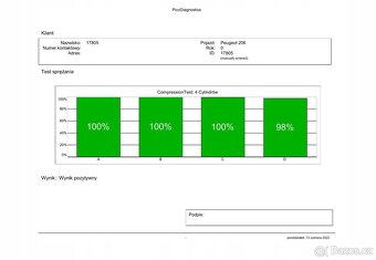 MOTOR PEUGEOT 206 1.4HDi 68HP TESTOVÁN 8HX - 5