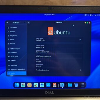 Prodám Dell Latitude 7490 – i5-8350U, 16GB RAM, 256GB NVMe - 5