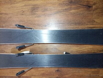 Lyže 80 + lyzaky - 5