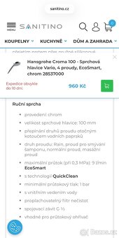 Ruční sprchová hlavice - 5