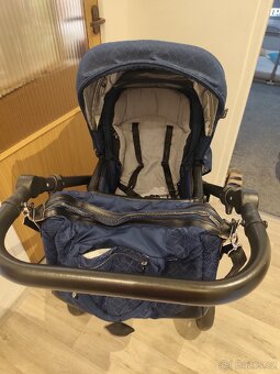 Modrý kočárek Baby design - 5
