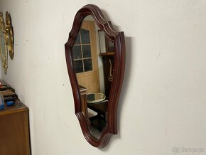 Starožitné rustikální zrcadlo - 5