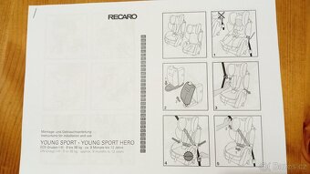 Autosedačka Recaro Young Sport (9-36 kg) - 5