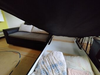 Rozkládací pohovka, sedačka, gauč s úložným prostorem - 5