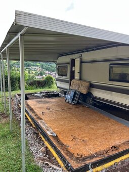 Střecha přes karavan s předstanem - 5