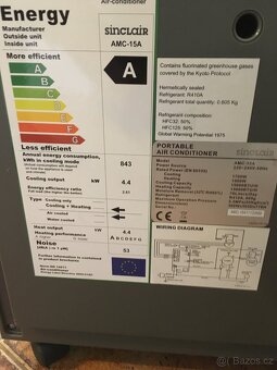 Klimatizace Sinclair AMC-15A, 15000 BTU - 5