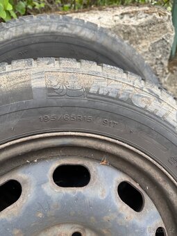 Zimní kola Michelin 195/65R15 - 5