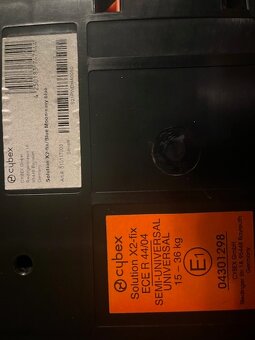 CYBEX SOLUTION X2 FIX - 5