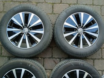 ALU kola,sada, originál Volkswagen,215/60 R16,5x112,TOP - 5
