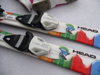 194. Detske lyže HEAD - 115cm + boty ROSSIGNOL 33,5 eu SET - 5