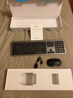 klávesnice bezdrátová + myš iClever GK08 - 5