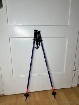 Dětské lyže Xeres Crosscarv X7 + vázání, lyžáky a hůlky - 5