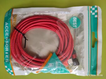 Magnetický micro USB a USB-C nabíjecí a datový kabel. - 5