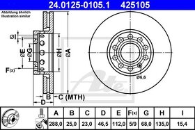 Prodám brzdové kotouče Audi - 5