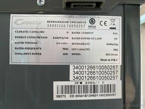 Kombinovaná chladnička CANDY CFM 3265/1 E nerez - 5