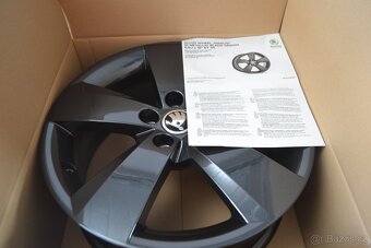 4ks NOVÉ orig.alu disky R16 Škoda Kamiq/Scala, S.Arona 5x100 - 5