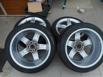 alu kola 5x112+letní pneu r19 - 5