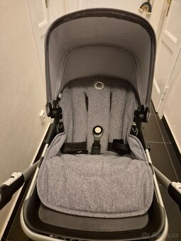 Prodám kočárek Bugaboo Fox Grey Melange dvojkombinace - 5