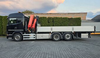 Scania G490 6x2 - valník s hydraulickou rukou Palfinger - 5