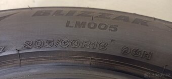 Bridgestone Blizzak LM005 205/60 R16 96H 4,5 - 6mm - 5