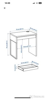 Psací stůl Micke - Ikea - 5