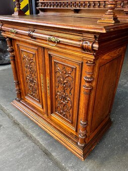 Starožitný příborník / kredenc (132020) - 5