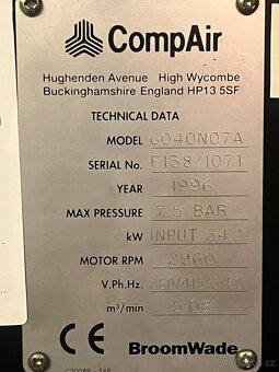 Kompresor COMP AIR CYCLON 6000n - 5