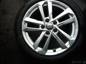 ZIMNÍ ALU KOLA AUDI-VW-ŠKODA-SEAT 17" 5x112 6,5" et-43, - 5
