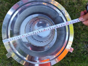 Komínová nerezová stříška s lapačem jisker - 5