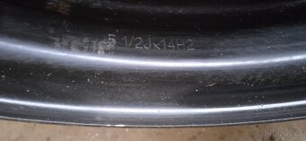 Plechové disky 14 Peugeot Citroen - 5