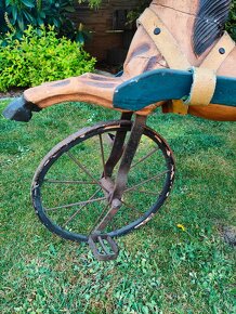 Starožitný koník s vozíkem - 5