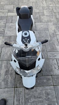 Dětská elektrická motorka BMW - nová baterie - 5