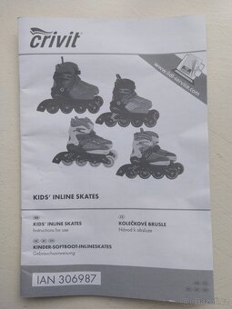 Prodám kolečkové brusle - 5