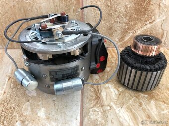 Jawa bizon, panelka 250, 350 - zapalování 50 W po GO, mínus - 5