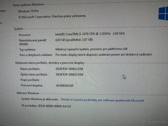 Stolní PC - Intel Core i5/4GB RAM/HDD 700GB/Win 10 - 5