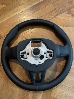 Prodám originál multifunkční kožený volant Škoda - 5