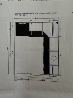Prodám rohovou kuchyň IKEA se spotřebiči - 5
