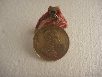 RU velká zlatá medaile statečnost Tapferkeit FJI 1914 WW - 5