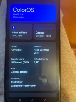 Oppo A54s 128 gb - 5