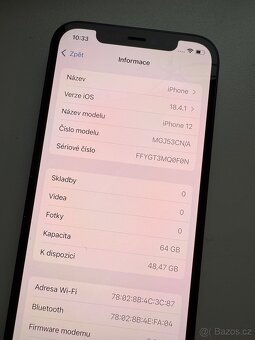 Apple iPhone 12 64GB, Black - 5