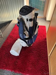 Kožený´ bag JUCAD i s krycí čepici pro hole proti dešti - 5