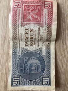 20 korun série JF, A. Rašín, M.R.Štefánik. RARE - 5
