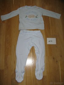 Oblečení 80_86 velmi dobrý či NOVÉ tepláky, kalhoty, bunda - 5