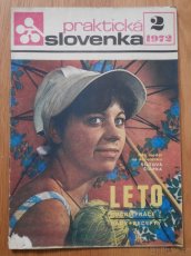 7 x slovenský módní časopis praktická slovenka. 1971, 1972 - 5
