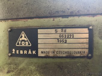 Soustruh Žebrák S28 po generálce - 5