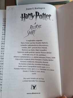 Harry Potter knihy - 5